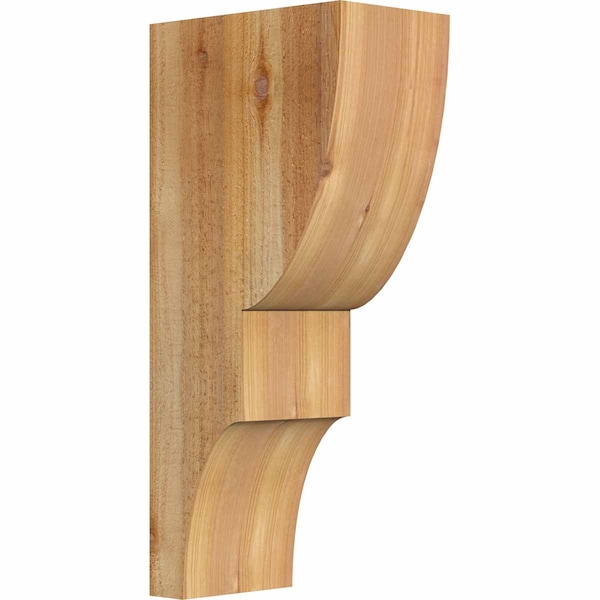 Ekena Millwork Ridgewood Rough Sawn Corbel, Western Red Cedar, 6"W x 10"D x 22"H COR06X10X22RID00RWR - main